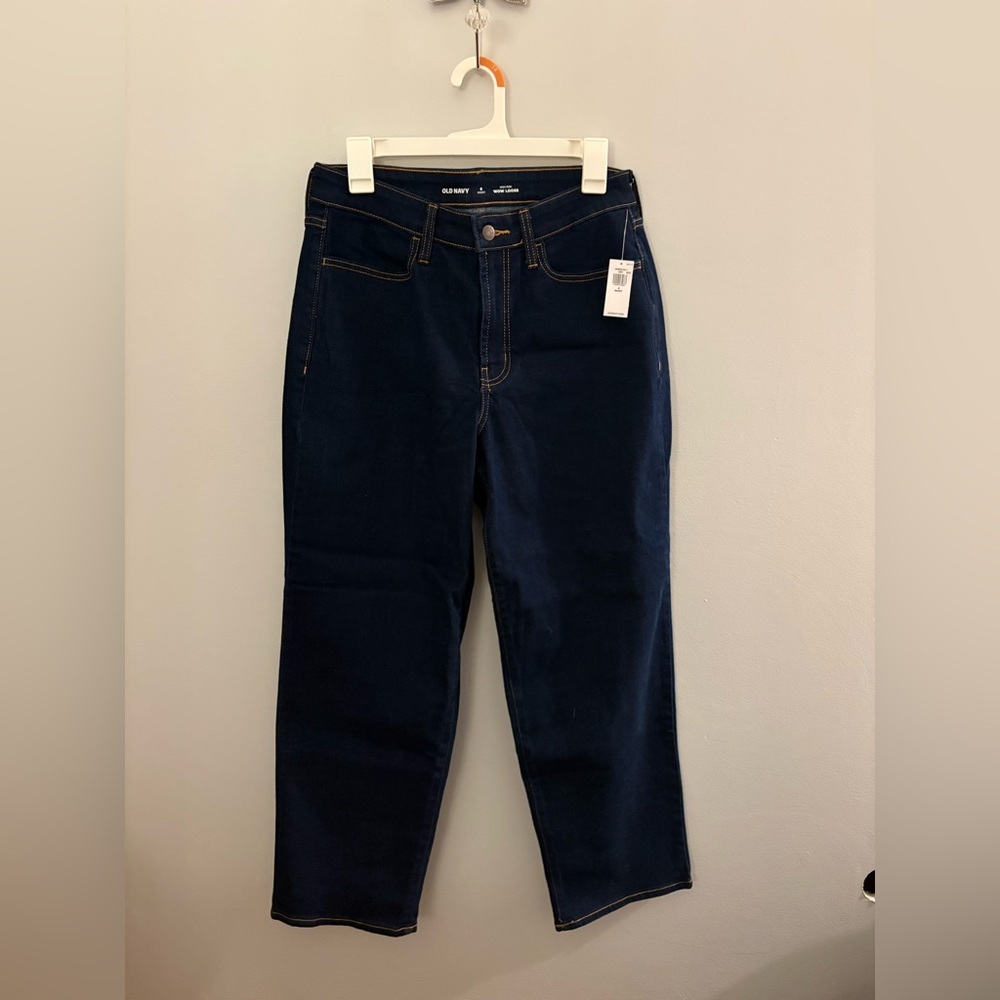 Straight leg jeans